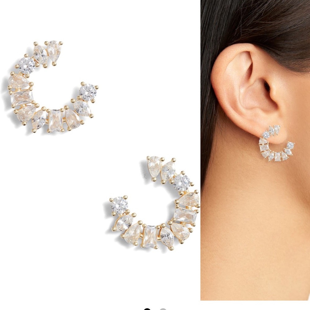 Shymi NWOT cubic zirconia Stud Earrings
